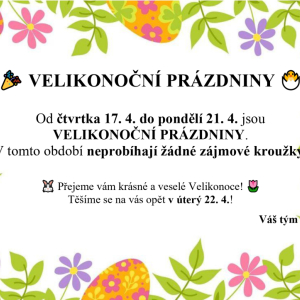 Velikonoční prázdniny