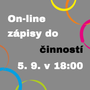 Zápisy se odemknou 5. 9. v 18:00