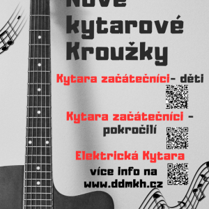 Nové kytarové kroužky od druhého pololetí 