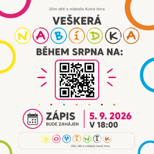 Zápisy na školní rok 2026 / 2027